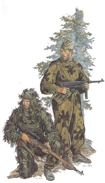 Unidades especiais russas durante a IIGM.